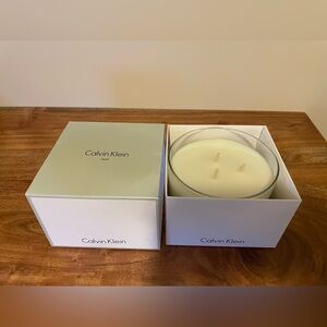 Calvin Klein Leaf Scented Candle -NIB
